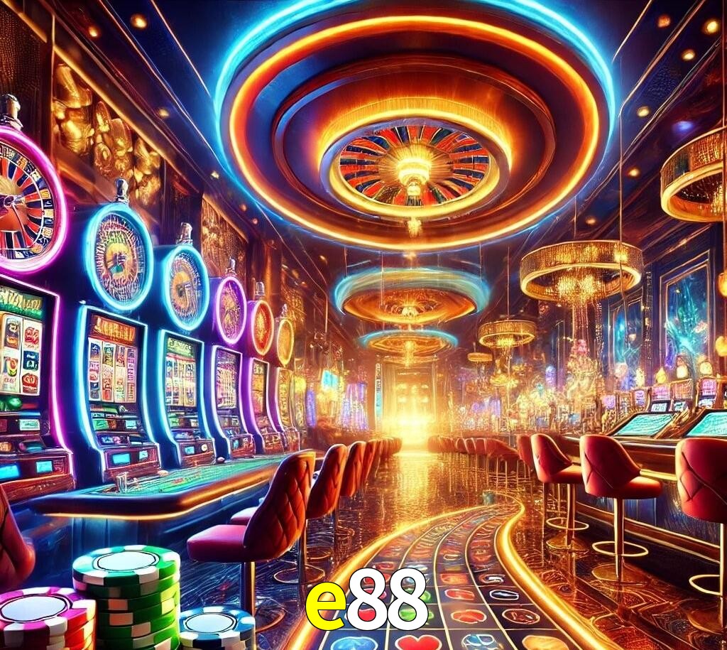 e88 Ambiente vibrante de cassino online
